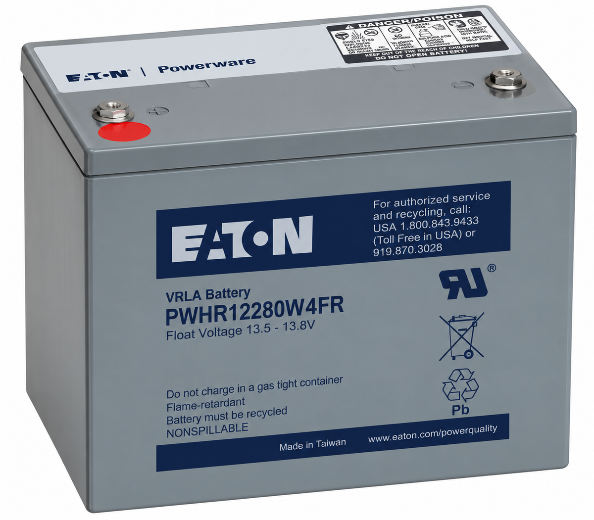 Eaton PWHR12280W4FR Battery